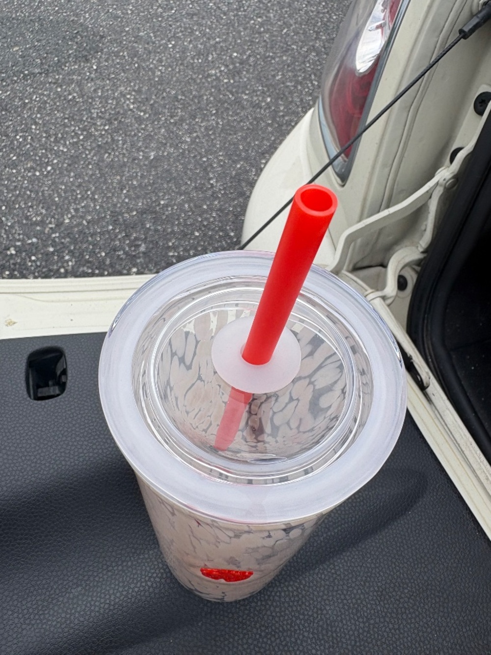 Starbucks NEW Release Fall Glass Tumber 16oz With Straw And Lid - Picture 2 of 3